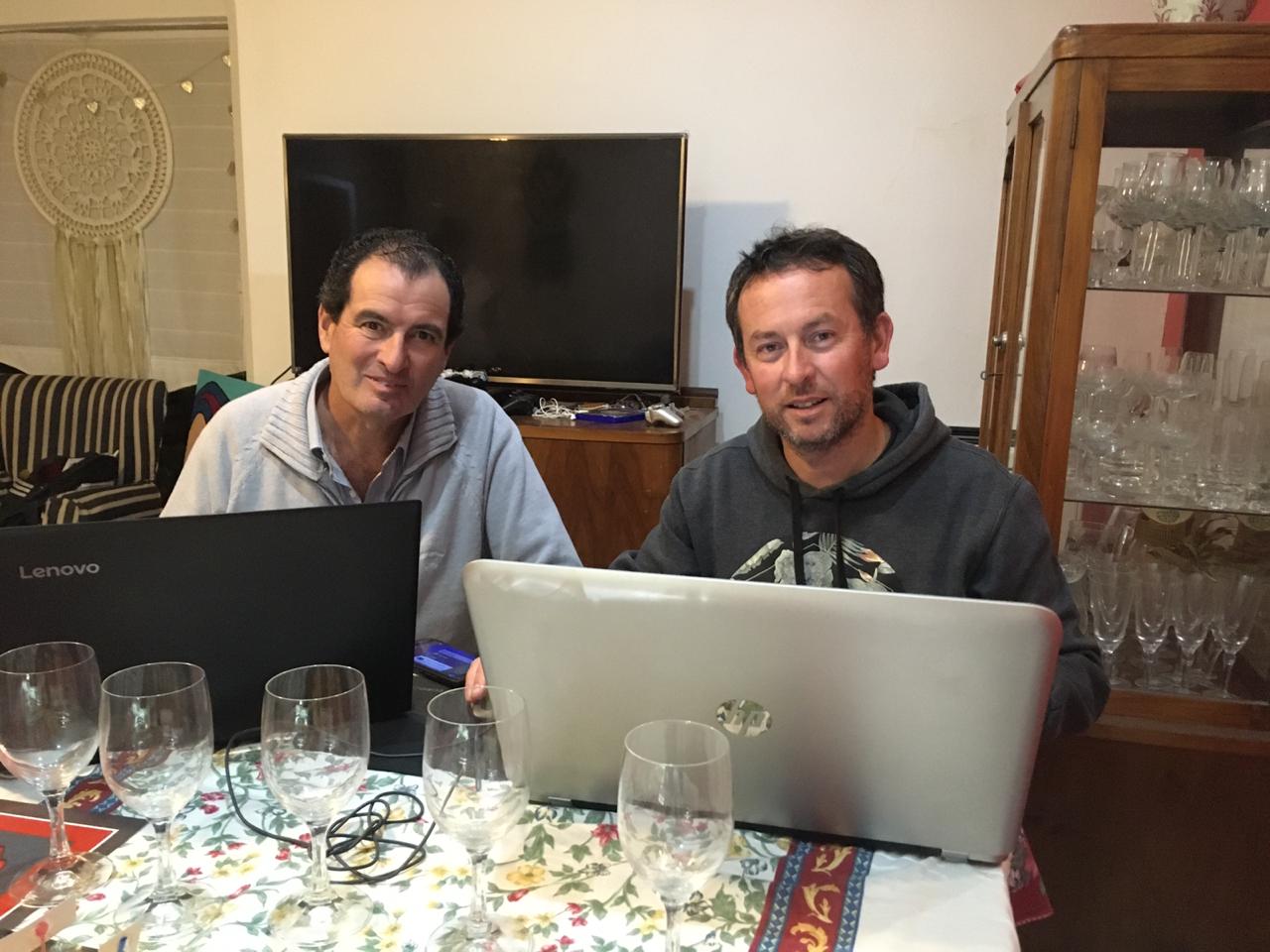Sergio Loscalzo y Pablo Tusq