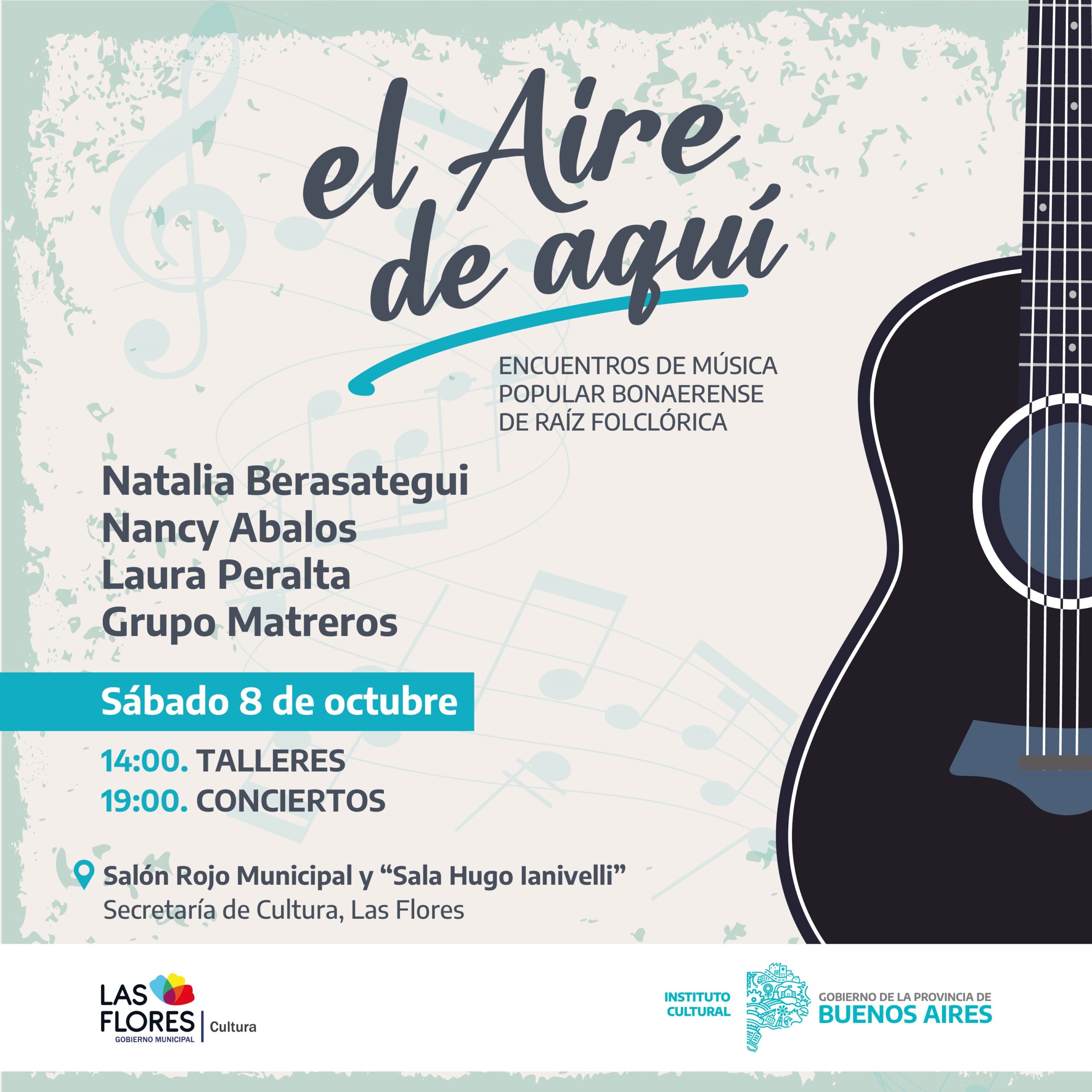Se presenta «El Aire de Aquí» en Las Flores con talleres de formación de  música popular bonaerense – Ayacucho al Día